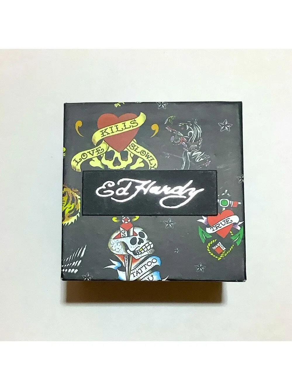 Ed Hardy Men’s Stud Earrings Set Of 3 New In Box